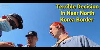 NUISANCE STREAMER DID SOMETHING STUPID AT THE CHINESE & NORTH KOREAN BORDER