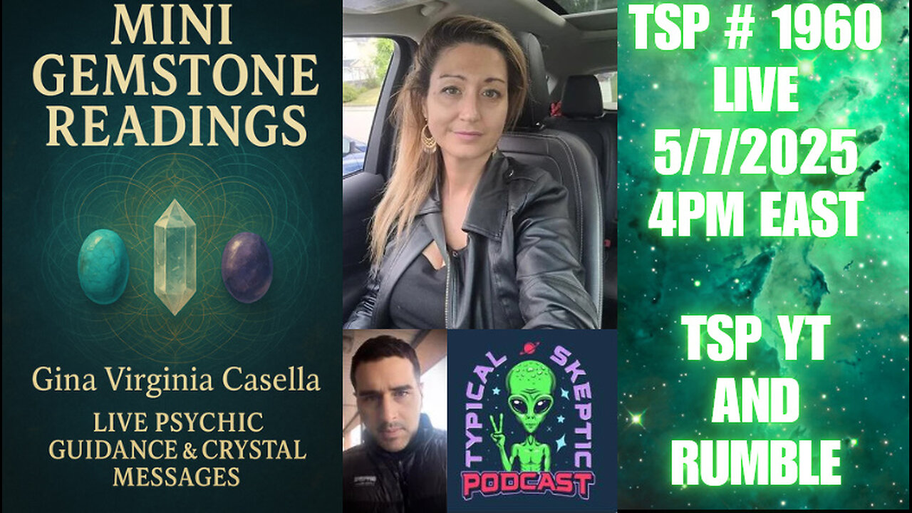 Mini Gemstone Readings with Gina Virginia Casella – Psychic Guidance & Crystal Messages | TSP #1960