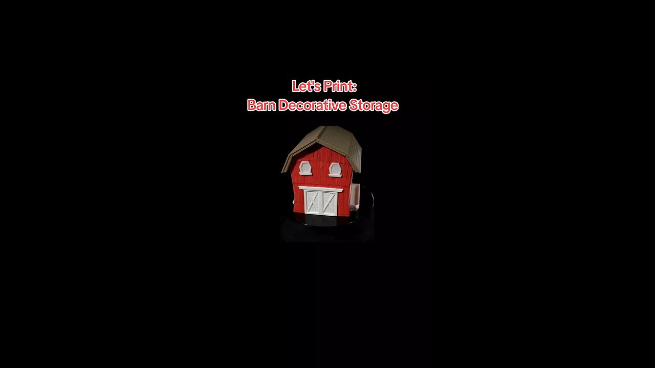 Let's Print: Barn Storage Decor