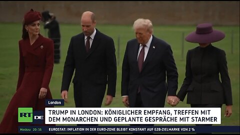 Trump in London: Zwischen königlichem Empfang und britischem Spott