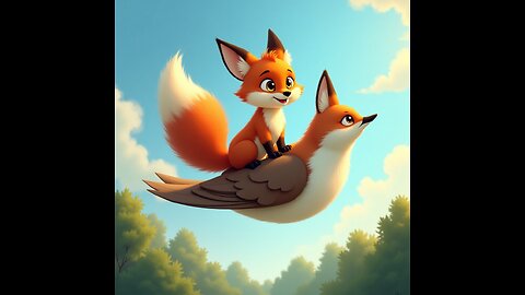 A fox on a cuckoo's back