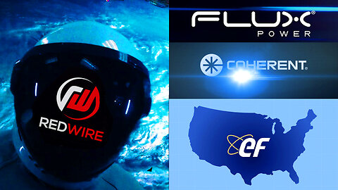 Overlooked Stocks Redwire RDW, Energy Fuels UUUU, Flux Power FLUX, Coherent COHR