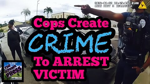 COPS Drag Woman Onto Property for TRESPASS | JTOWN