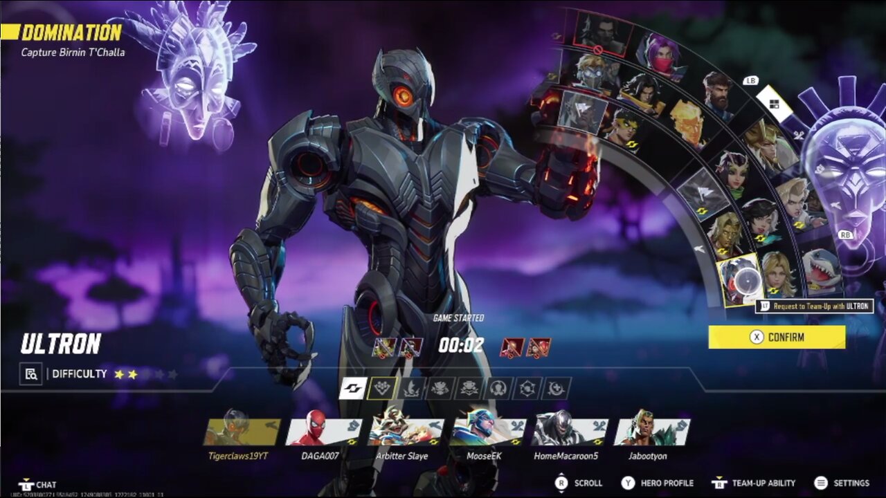 NEW CHARACTER! ULTRON. My first game with him. I think I did alright