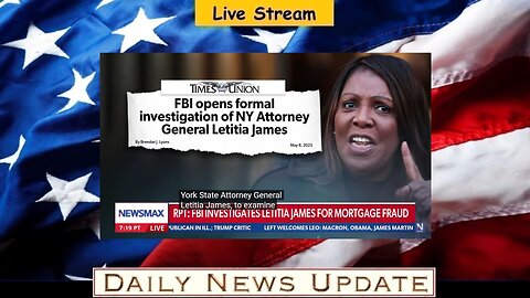 x343b: Newsmax - Letitia James finds out no one is above the law: Chris Plante