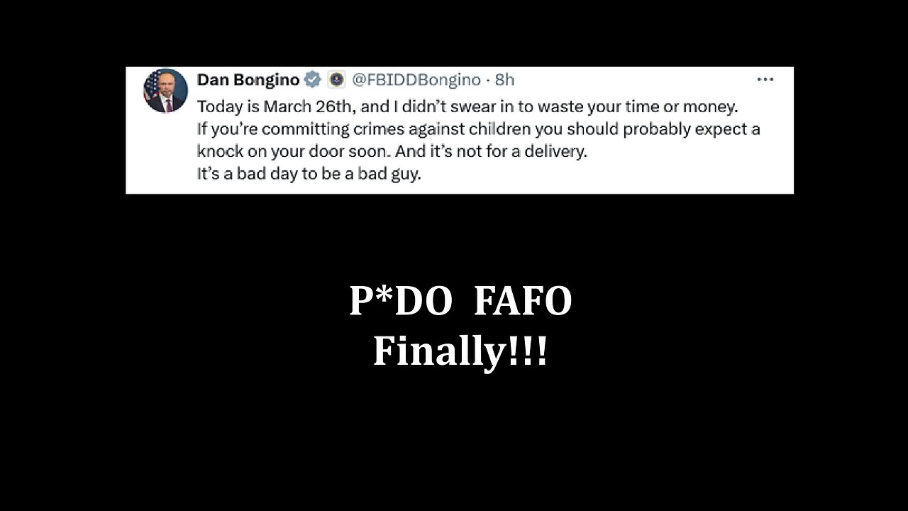 P*DO FAFO Finally?