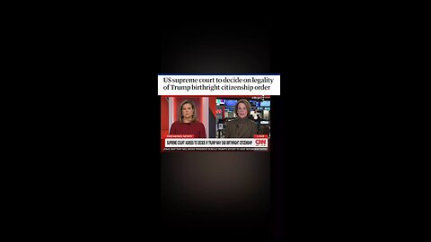 Supreme court on birthright?