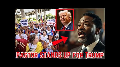 Black Pastor Defends President Trump in the Pulpit, They Are Rejoicing his ACTIONS!