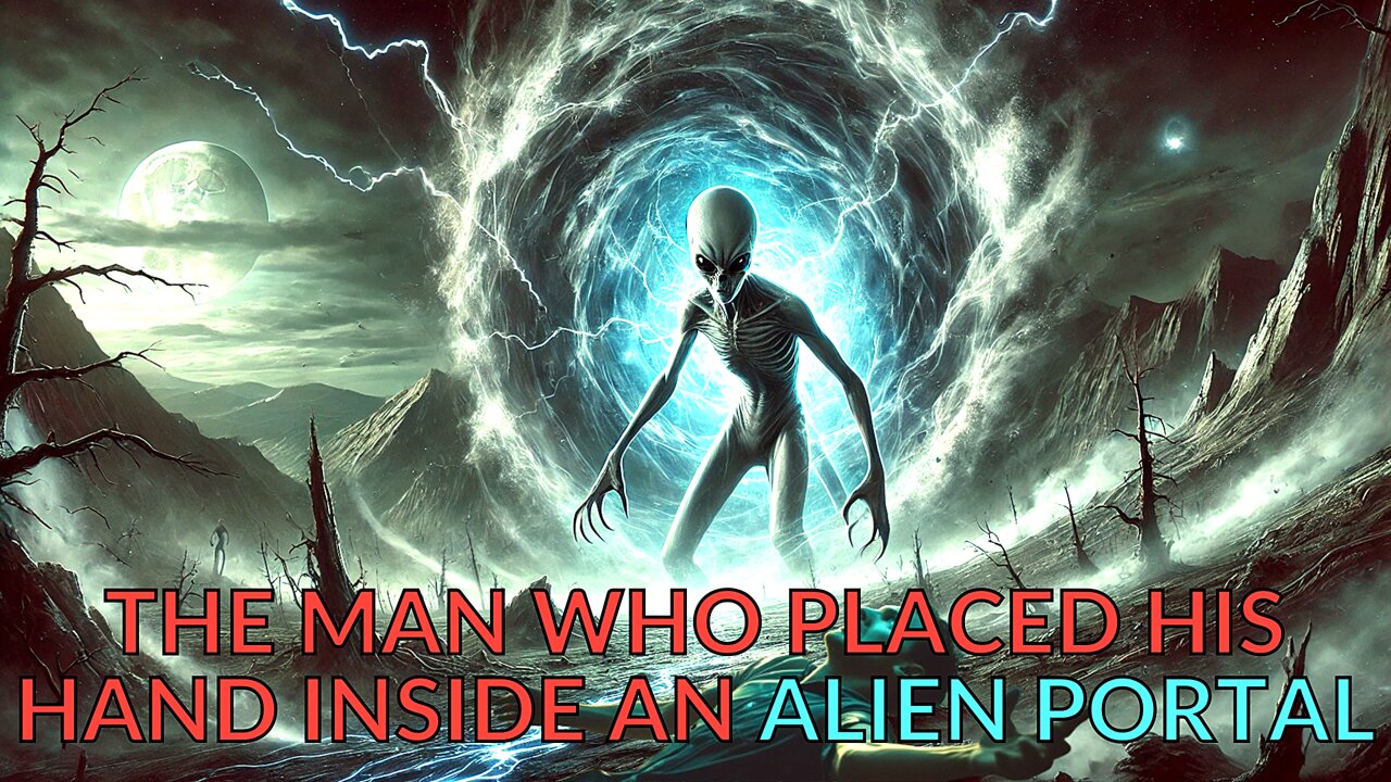 THE MAN WHO PLACED HIS HAND INSIDE AN ALIEN PORTAL