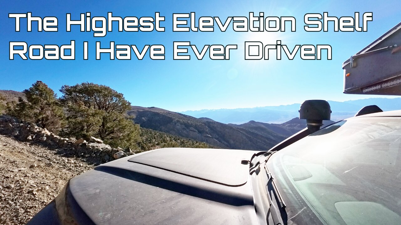 12,000 lb Camper Truck at over 10,000' on Shelf Roads. What could go wrong?