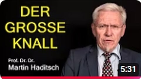 Der große Knall 26.12.2025 Martin Haditsch
