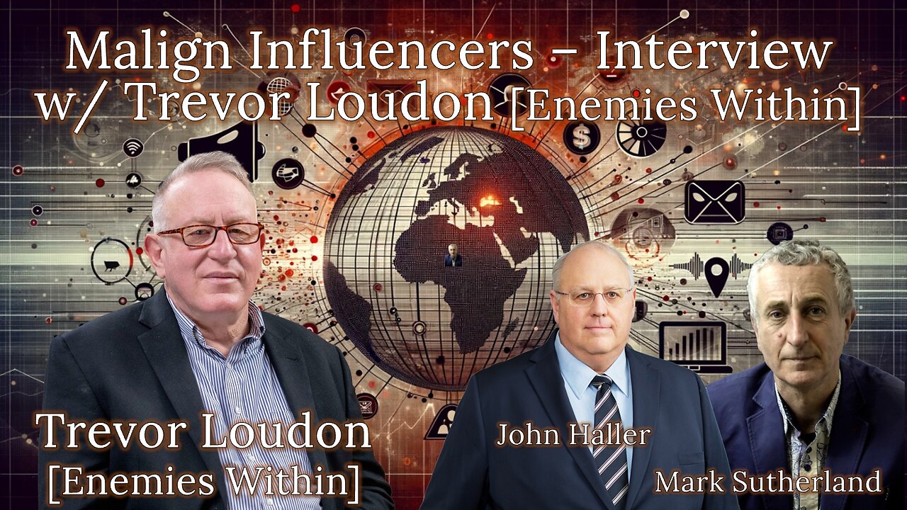 2025 03 28 Interview with Trevor Loudon by Mark Sutherland and John Haller