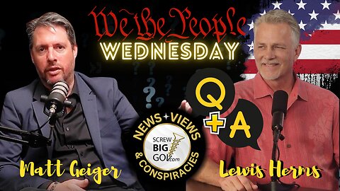 🔥 WE THE PEOPLE WEDNESDAY – Submit Your Questions Now! 🔥