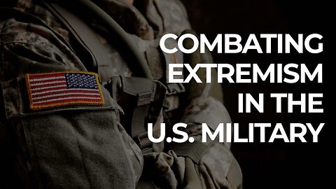 Military Extremism on YouTube Prevails and Agents of These Groups Need to be Investigated NOW!