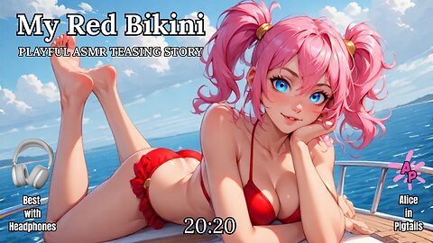 Red Bikini ASMR | Sunset Yacht Fantasy [Couples Swing] Hot Romance Spicy Tension (Whisper Roleplay)