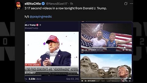 President TRUMP drops 17 second MEMES, Go orders, ATTACK, Shift in TACTICS, Pray! ~ by 'And We Know' 9.03.25