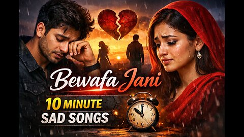 Bewafa Jani | 10 Minutes Sad Songs 💔 | Dil Todne Wale Gaane