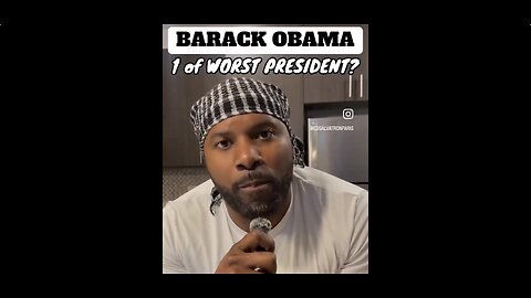 Barack Obama is the worst president of our lifetime