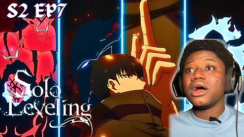 ⚡ "JIN-WOO IS ABSOLUTELY UNSTOPPABLE! 🤯 | Solo Leveling S2 Ep 7 Reaction | AlmostAnime"