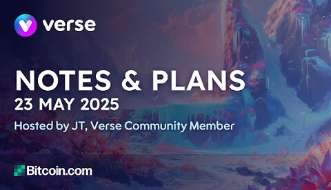 Notes & Plans - 23 May 2025