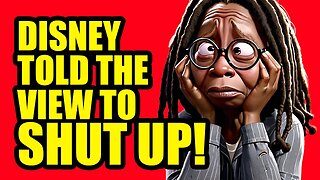 The View Told to SHUT UP by Disney Bosses!
