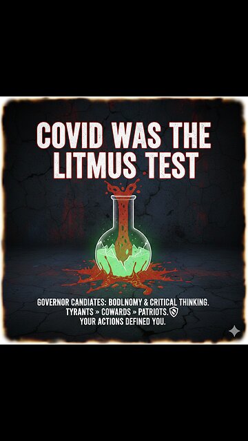 COVID Was the Litmus Test