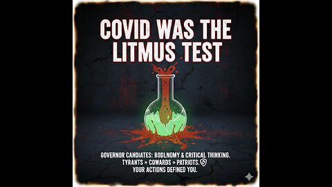 COVID Was the Litmus Test