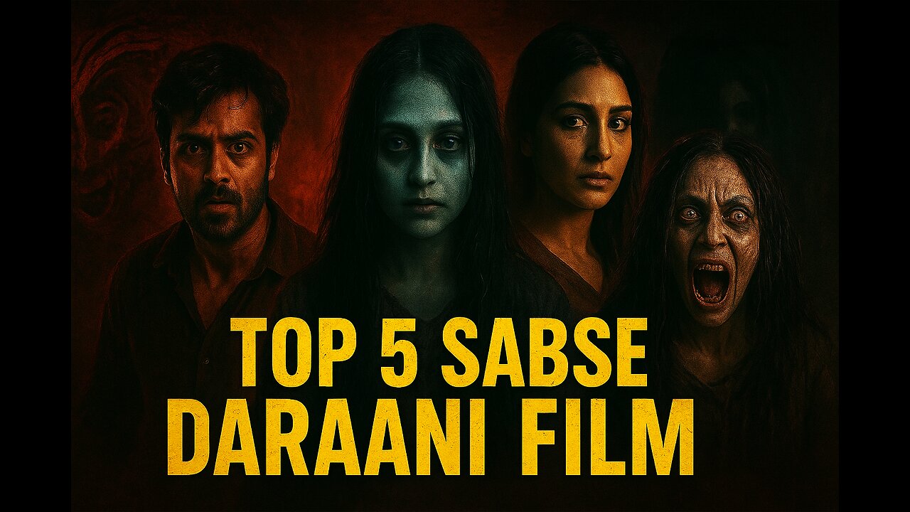 “Top 5 सबसे डरावनी भारतीय हॉरर फिल्में (2010 के बाद) | Tumbbad से Pari तक