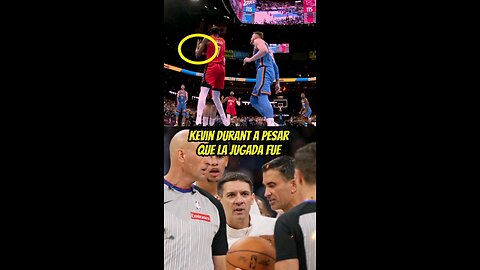 Momento Polemico! Kevin Durant Pide Tiempo y El Arbitro No Lo Vio!