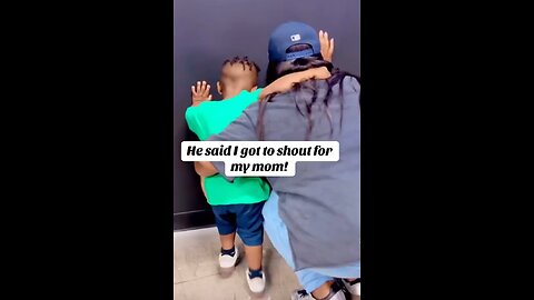 Little kid praising God!! #praisebreak 🕺🏾🕺🏾