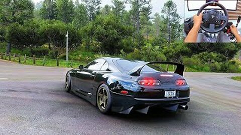 1200HP Toyota Supra - Forza Horizon 5 | Thrustmaster TX gameplay