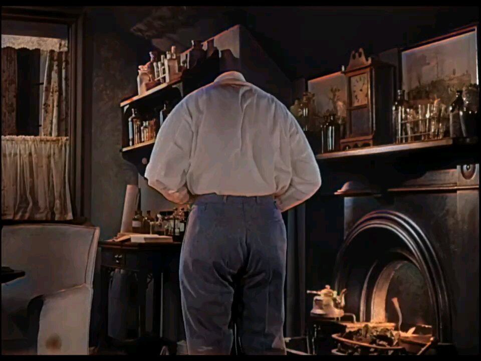 the invisible man colorized 1933