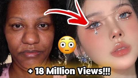 Korean Makeup Transformation Asian Got 18 MILLION Views Without Plastic Surgery!! #makeup