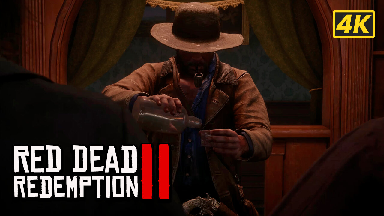 Fenton's Open Bar al Saloon di Rhodes - RED DEAD REDEMPTION 2 [BEST MISSIONS ITA 4K - PARTE. 7]