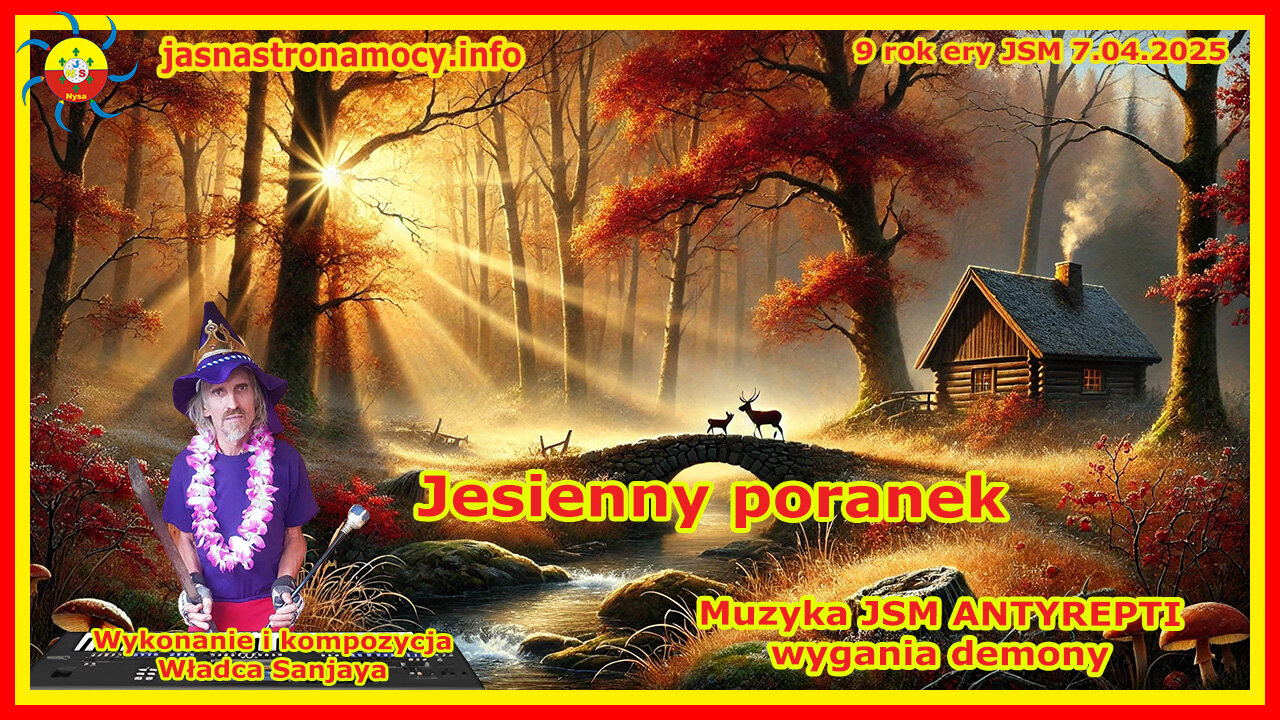 Jesienny poranek Wykonanie i kompozycja Władca Sanjaya Muzyka JSM ANTYREPTI