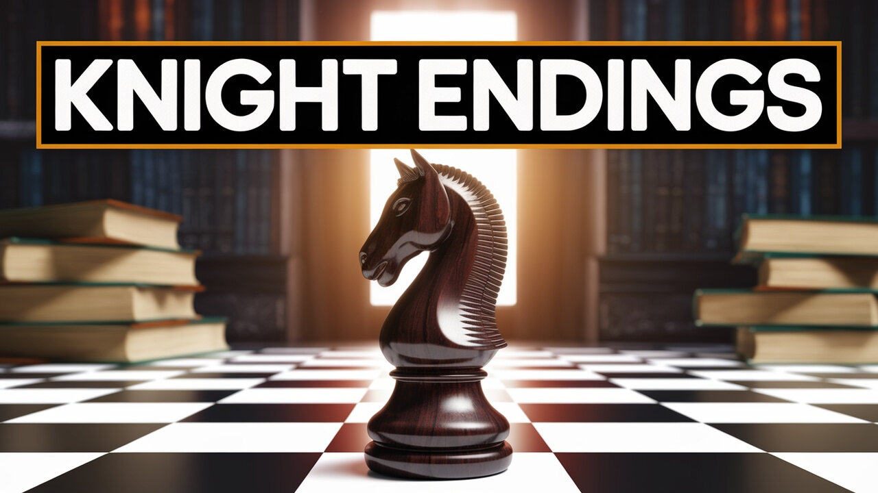 ♞ Knight Endings in Chess | The Art of the Elusive Steed ♟️