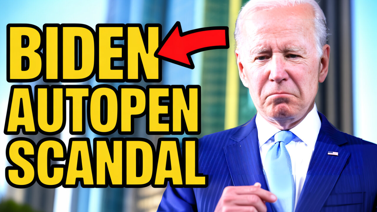 Growing Biden Autopen Scandal – 1 Million Documents Under Review