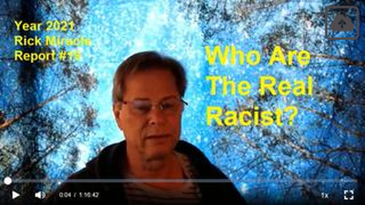 Year 2021 Rick Miracle Report #19, Who Are The Real Racist