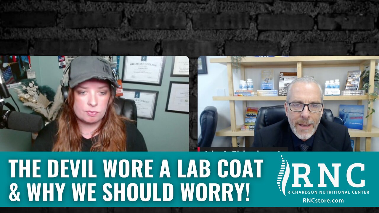 The Devil Wore A Lab Coat & Why We Should Worry! (Patriot Strong/Courtney Allen w/John Richardson)