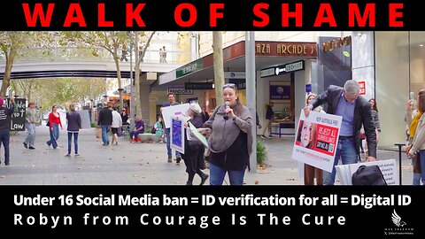 WALK OF SHAME - Under 16 Social Media ban = ID verification for all = Digital ID
