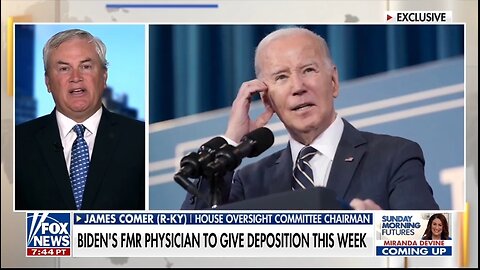 Rep Comer Vows to Uncover Truth Behind Biden’s Glowing Health Reports