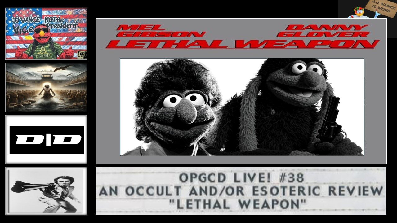 OpGCD Live! #38 - An Occult and/or Esoteric Review of "Lethal Weapon"