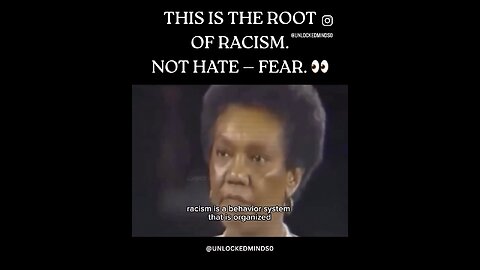 What is the root of racism?