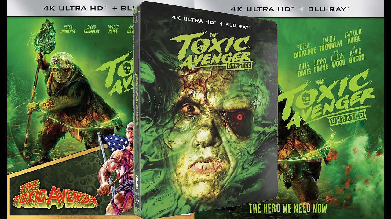 The Toxic Avenger [4K UHD Steelbook & Standard & Double Pack & Blu-ray]
