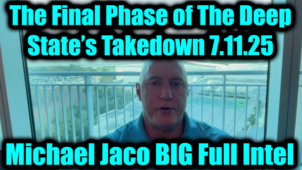 #MichaelJaco BIG Full Intel 7.11.25