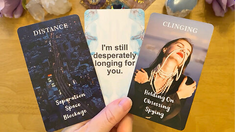 BEING SEPARATED FROM YOU IS DRIVING ME CRAZY 😰 YOU ARE ALWAYS ON MY MIND ❤️ (LOVE TAROT READING)