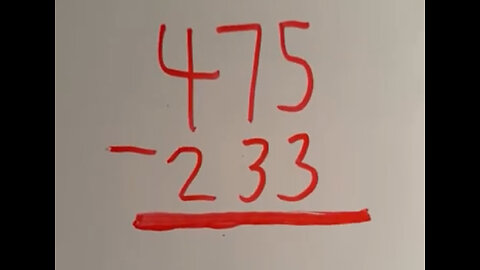 Subtraction with Regrouping