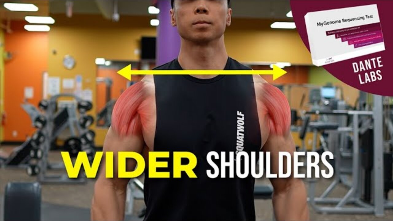 💥6 BEST Exercise For WIDER Shoulders Dante Labs✅.....