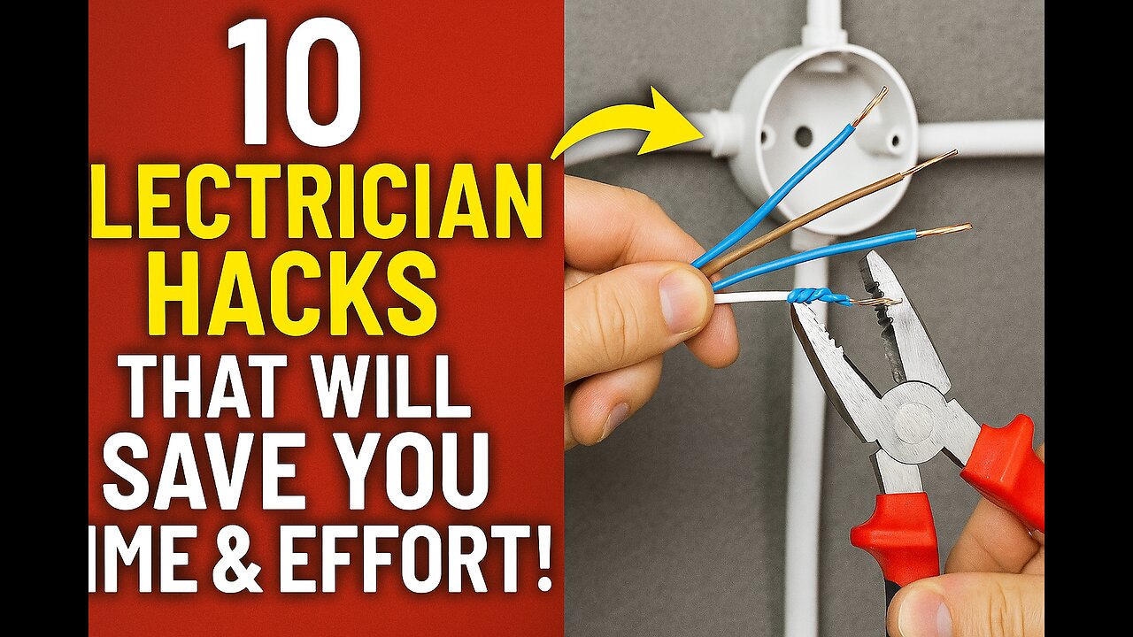 10 Electrician Hacks That Will Save You Time & Effort
