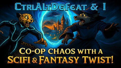 CtrlAltDefeat & I Co-Op Chaos with a Sci-Fi & Fantasy Twist! - Split Fiction Ep 1 Raw